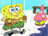 Juegos de Bob esponja y patricio en la playa - Juegos de Bob Esponja y Patricio